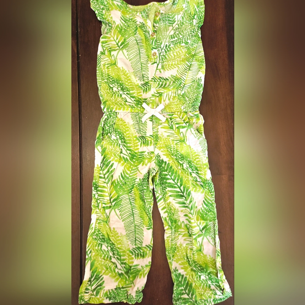 Leaf Print Kids Bottoms
